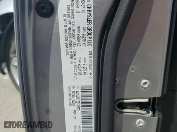 2014 Chrysler 300 C с VIN 2C3CCAET9EH380721, выставлен на аукционе Copart как лот 81736205 с пробегом 132 764 миль миль и Списание • Salvage title. История ставок и продаж доступна на DreamBid. Изображение 12.