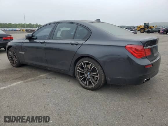 2012 BMW 7 Series 750i xDrive with VIN WBAKC6C52CC397026, listed as a Copart auction lot 58942555 with 93,271 mi miles and Clean title. Bid and sale history available at DreamBid. Image 2.