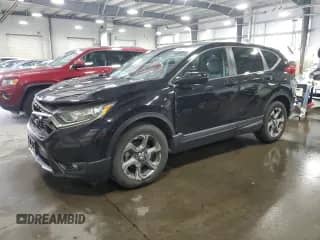 2019 Honda CR-V EX-L с VIN 5J6RW2H81KL032642, выставлен на аукционе Copart как лот 68522555 с пробегом 56 595 миль миль и Списание • Salvage title. История ставок и продаж доступна на DreamBid. Изображение 1.
