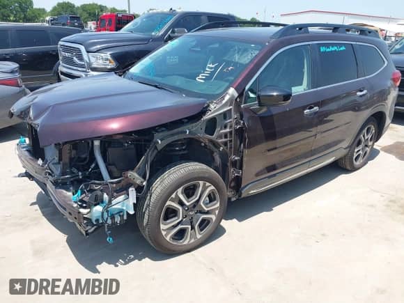 2024 Subaru Ascent Touring with VIN 4S4WMAWD6R3442402, listed as a IAAI auction lot 42209344 with 7,426 mi miles and . Bid and sale history available at DreamBid. Image 19.