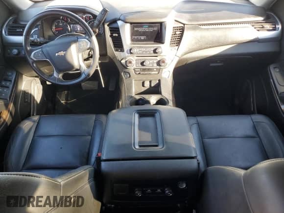 2018 Chevrolet Tahoe LT z VIN 1GNSKBKC7JR372915, wystawiony jako Copart lot #84171665 z przebiegiem 103 851 mil mil oraz Szkoda całkowita • Salvage title. Historia ofert i sprzedaży dostępna na DreamBid. Obrazek 8.