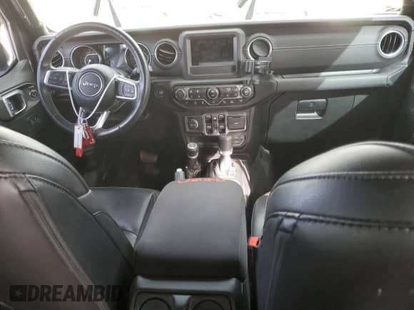 2021 Jeep Wrangler Unlimited Sahara High Altitude with VIN 1C4HJXEM5MW599937, listed as a Copart auction lot 71797814 with Not provided miles and Salvage title. Bid and sale history available at DreamBid. Image 8.