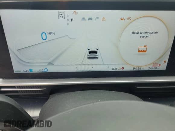 2023 Hyundai Ioniq 6 Limited с VIN KMHM54AC1PA047802, выставлен на аукционе Copart как лот 70467755 с пробегом 24 460 миль миль и Списание • Salvage title. История ставок и продаж доступна на DreamBid. Изображение 9.
