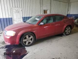 2008 Dodge Avenger SXT with VIN 1B3LC56R98N571610, listed as a Copart auction lot 69077295 with 283,034 mi miles and Salvage title. Bid and sale history available at DreamBid. Image 1.