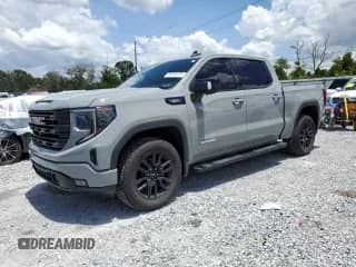 2024 GMC Sierra 1500 Elevation with VIN 3GTUUCE85RG432095, listed as a Copart auction lot 64748175 with 24,847 mi miles and Salvage title. Bid and sale history available at DreamBid. Image 1.