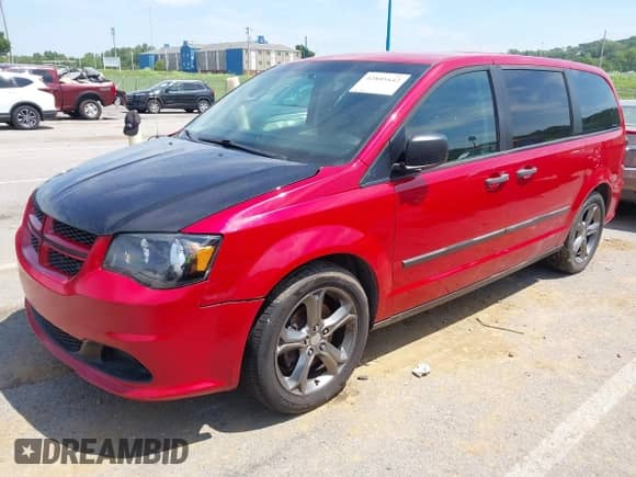 2014 Dodge Grand Caravan SE with VIN 2C4RDGBG4ER366720, listed as a IAAI auction lot 42805442 with 176,562 mi miles and . Bid and sale history available at DreamBid. Image 2.
