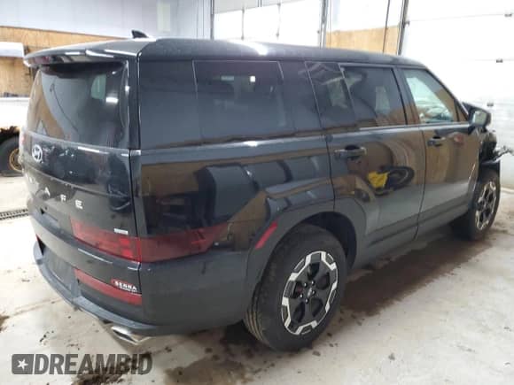 2025 Hyundai Santa Fe SE с VIN 5NMP1DGL1SH073304, выставлен на аукционе Copart как лот 67722595 с пробегом 4 332 миль миль и Списание • Salvage title. История ставок и продаж доступна на DreamBid. Изображение 3.