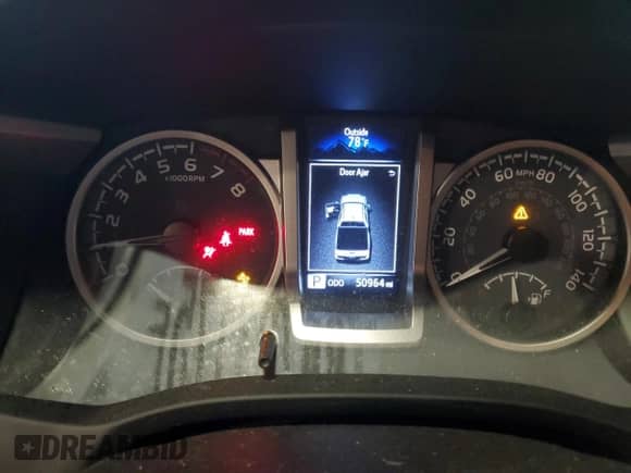 2023 Toyota Tacoma SR with VIN 3TMCZ5AN8PM534476, listed as a Copart auction lot 85723175 with 50,964 mi miles and Salvage title. Bid and sale history available at DreamBid. Image 9.