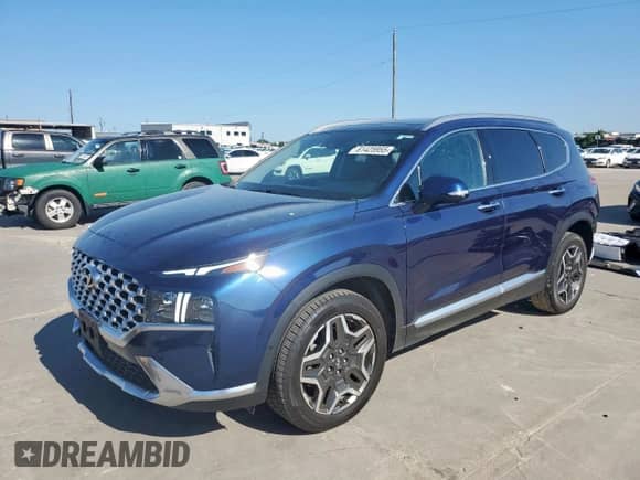 2022 Hyundai Santa Fe Limited z VIN 5NMS44AL7NH466366, wystawiony jako Copart lot #61425955 z przebiegiem 31 570 mil mil oraz Szkoda całkowita • Salvage title. Historia ofert i sprzedaży dostępna na DreamBid. Obrazek 1.