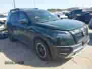 2023 Nissan Pathfinder Rock Creek with VIN 5N1DR3BD1PC237447, listed as a IAAI auction lot 41741346 with 23,554 mi miles and . Bid and sale history available at DreamBid. Image 1.