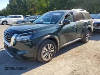 2025 Nissan Pathfinder SL with VIN 5N1DR3CC0SC271961, listed as a Copart auction lot 71958935 with 934 mi miles and Salvage title. Bid and sale history available at DreamBid. Image 1.