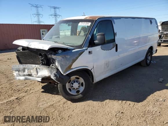2009 Chevrolet Express Cargo с VIN 1GCHG39K891163183, выставлен на аукционе Copart как лот 73131264 с пробегом Не указан миль и Списание • Salvage title. История ставок и продаж доступна на DreamBid. Изображение 1.