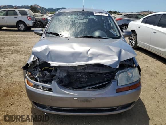 2008 Chevrolet Aveo LS z VIN KL1TD66618B260348, wystawiony jako Copart lot #66958175 z przebiegiem 80 202 mil mil oraz Szkoda całkowita • Salvage title. Historia ofert i sprzedaży dostępna na DreamBid. Obrazek 5.