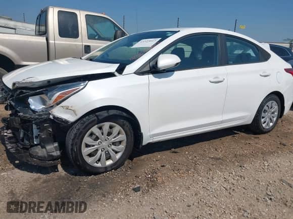 2022 Hyundai Accent SE with VIN 3KPC24A62NE155245, listed as a IAAI auction lot 43225613 with 83,942 mi miles and . Bid and sale history available at DreamBid. Image 2.