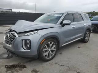 2020 Hyundai Palisade SEL z VIN KM8R44HE8LU159845, wystawiony jako Copart lot #82184345 z przebiegiem 74 278 mil mil oraz Nie do naprawy • Non repairable. Historia ofert i sprzedaży dostępna na DreamBid. Obrazek 1.