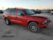 2002 Dodge Durango SLT with VIN 1B4HR48N02F200096, listed as a Copart auction lot 43988445 with Not provided miles and Salvage title. Bid and sale history available at DreamBid. Image 4.