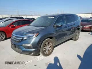 2017 Honda Pilot EX-L with VIN 5FNYF5H51HB025548, listed as a Copart auction lot 85887745 with 134,401 mi miles and Salvage title. Bid and sale history available at DreamBid. Image 1.