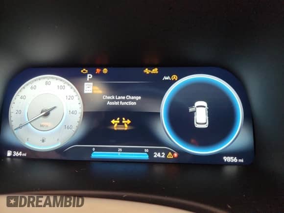 2025 Hyundai Palisade Calligraphy с VIN KM8R7DGE2SU874904, выставлен на аукционе Copart как лот 70821405 с пробегом 9 856 миль миль и На запчасти • Non repairable. История ставок и продаж доступна на DreamBid. Изображение 9.