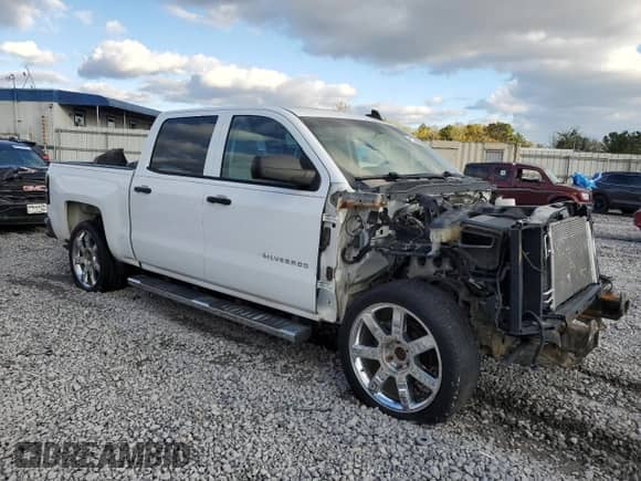 2015 Chevrolet Silverado 1500 Work Truck with VIN 3GCPCPECXFG115632, listed as a Copart auction lot 91102955 with 163,677 mi miles and Clean title. Bid and sale history available at DreamBid. Image 4.