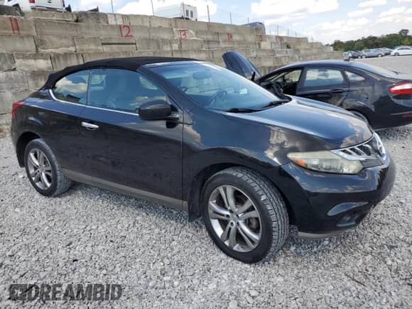 2011 Nissan Murano with VIN JN8AZ1FY1BW002468, listed as a Copart auction lot 80784005 with 101,253 mi miles and Salvage title. Bid and sale history available at DreamBid. Image 4.