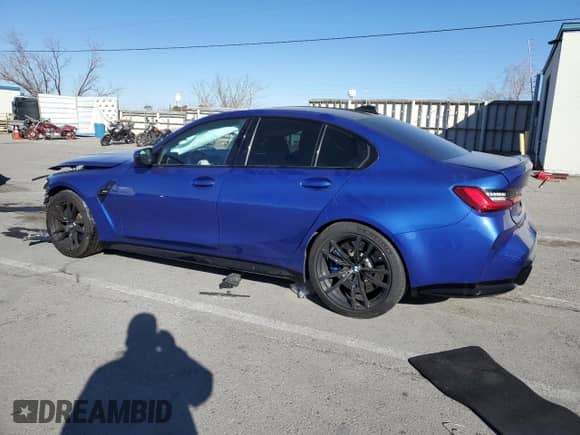 2021 BMW M3 с VIN WBS53AY07MFL43939, выставлен на аукционе Copart как лот 42085465 с пробегом 55 003 миль миль и Списание • Salvage title. История ставок и продаж доступна на DreamBid. Изображение 2.