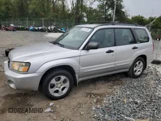 2004 Subaru Forester X with VIN JF1SG65674G715106, listed as a Copart auction lot 83757435 with 111,473 mi miles and Clean title. Bid and sale history available at DreamBid. Image 1.