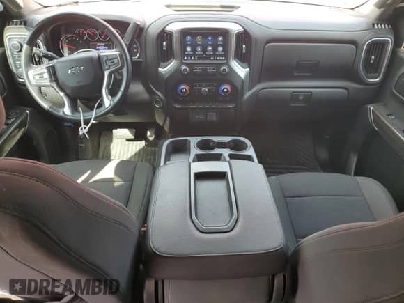 2022 Chevrolet Silverado 1500 RST with VIN 1GCUYEED7NZ236084, listed as a Copart auction lot 68875665 with 92,746 mi miles and Salvage title. Bid and sale history available at DreamBid. Image 8.