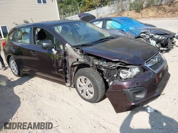 2012 Subaru Impreza 2.0i с VIN JF1GPAA63CH227777, выставлен на аукционе IAAI как лот 43260735 с пробегом 73 772 миль миль и . История ставок и продаж доступна на DreamBid. Изображение 1.