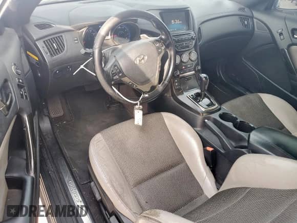 2014 Hyundai Genesis Coupe 2.0T with VIN KMHHT6KD8EU115406, listed as a Copart auction lot 71282465 with 136,065 mi miles and Salvage title. Bid and sale history available at DreamBid. Image 8.