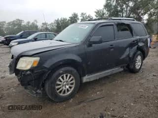 2010 Mercury Mariner Premier with VIN 4M2CN9HG7AKJ19586, listed as a Copart auction lot 80964085 with 192,530 mi miles and Salvage title. Bid and sale history available at DreamBid. Image 1.