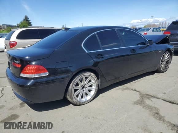 2003 BMW 7 Series 745i с VIN WBAGL634X3DP63533, выставлен на аукционе Copart как лот 49538815 с пробегом 126 926 миль миль и Списание • Salvage title. История ставок и продаж доступна на DreamBid. Изображение 3.