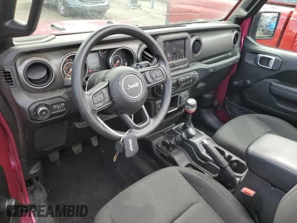 2022 Jeep Wrangler Willys с VIN 1C4GJXAG1NW105506, выставлен на аукционе Copart как лот 68049754 с пробегом 39 524 миль миль и Списание • Salvage title. История ставок и продаж доступна на DreamBid. Изображение 8.