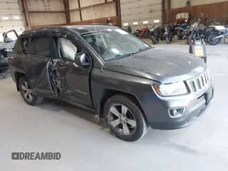 2016 Jeep Compass High Altitude with VIN 1C4NJDEB7GD809499, listed as a IAAI auction lot 43202765 with 80,812 mi miles and . Bid and sale history available at DreamBid. Image 1.