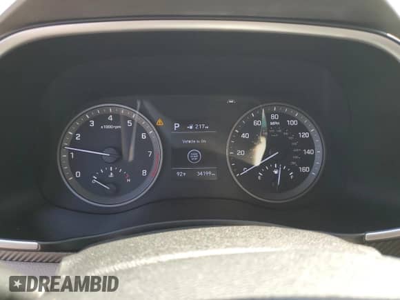 2021 Hyundai Tucson Ultimate with VIN KM8J3CAL9MU344412, listed as a Copart auction lot 69669935 with 34,199 mi miles and Salvage title. Bid and sale history available at DreamBid. Image 9.