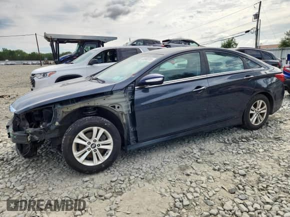 2014 Hyundai Sonata GLS z VIN 5NPEB4ACXEH895846, wystawiony jako Copart lot #64983785 z przebiegiem 109 582 mil mil oraz Szkoda całkowita • Salvage title. Historia ofert i sprzedaży dostępna na DreamBid. Obrazek 1.