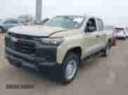 2024 Chevrolet Colorado 2WD Work Truck with VIN 1GCGSBEC0R1247243, listed as a IAAI auction lot 42096444 with 6,966 mi miles and . Bid and sale history available at DreamBid. Image 2.