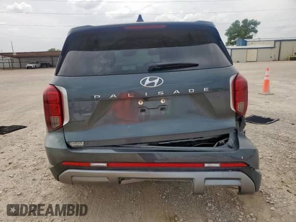 2023 Hyundai Palisade Limited with VIN KM8R54GE8PU509396, listed as a Copart auction lot 63492935 with 49,745 mi miles and Salvage title. Bid and sale history available at DreamBid. Image 6.