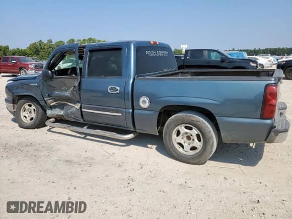2007 Chevrolet Silverado 1500 LS with VIN 2GCEC13V471134390, listed as a Copart auction lot 80906535 with 256,061 mi miles and Salvage title. Bid and sale history available at DreamBid. Image 2.