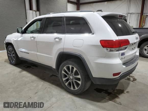 2018 Jeep Grand Cherokee Limited z VIN 1C4RJFBG4JC417526, wystawiony jako Copart lot #78677164 z przebiegiem 113 678 mil mil oraz Szkoda całkowita • Salvage title. Historia ofert i sprzedaży dostępna na DreamBid. Obrazek 2.