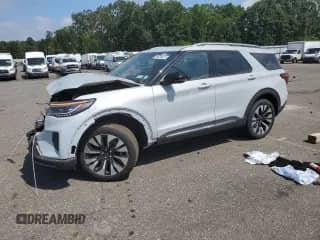 2025 Ford Explorer Platinum with VIN 1FMUK8HH9SGB63434, listed as a Copart auction lot 67942165 with Not provided miles and Salvage title. Bid and sale history available at DreamBid. Image 1.