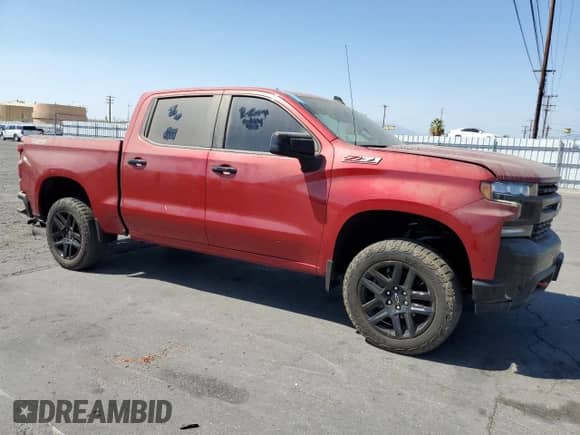 2022 Chevrolet Silverado 1500 with VIN 1GCUYFET0NZ229278, listed as a Copart auction lot 66710264 with 24,417 mi miles and Clean title. Bid and sale history available at DreamBid. Image 4.