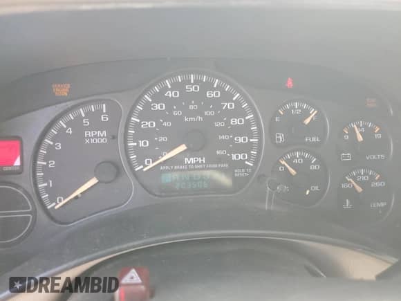 2002 Chevrolet Tahoe LS с VIN 1GNEC13T42R178198, выставлен на аукционе Copart как лот 70954125 с пробегом 203 506 миль миль и На запчасти • Non repairable. История ставок и продаж доступна на DreamBid. Изображение 9.