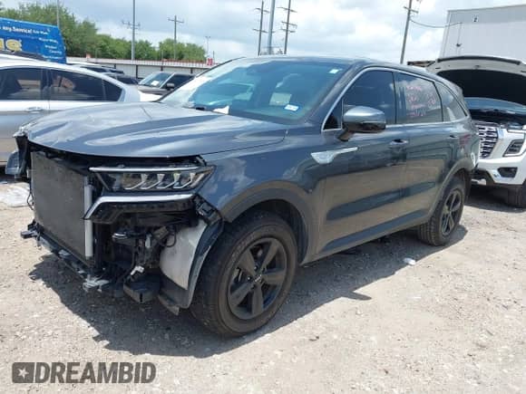 2023 Kia Sorento LX with VIN 5XYRGDLC2PG180716, listed as a IAAI auction lot 42527248 with 41,942 mi miles and . Bid and sale history available at DreamBid. Image 2.