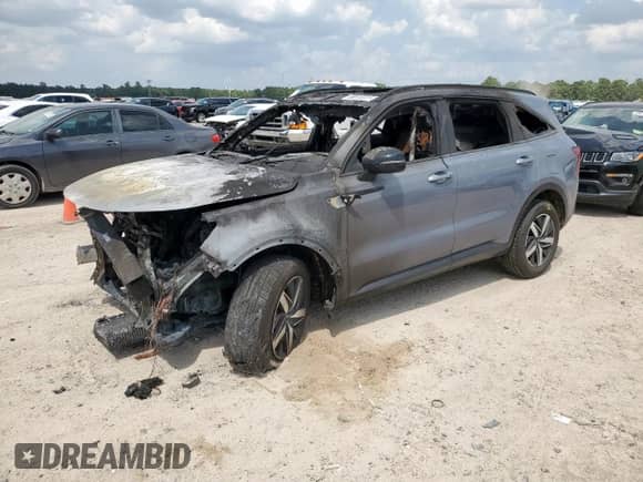 2021 Kia Sorento EX with VIN 5XYRHDLF0MG061095, listed as a Copart auction lot 68916915 with Not provided miles and Non repairable. Bid and sale history available at DreamBid. Image 1.
