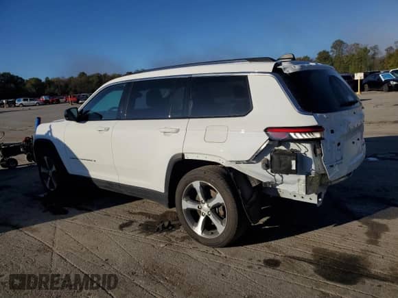 2023 Jeep Grand Cherokee Limited with VIN 1C4RJKBGXP8767960, listed as a Copart auction lot 85671625 with 43,198 mi miles and Salvage title. Bid and sale history available at DreamBid. Image 2.