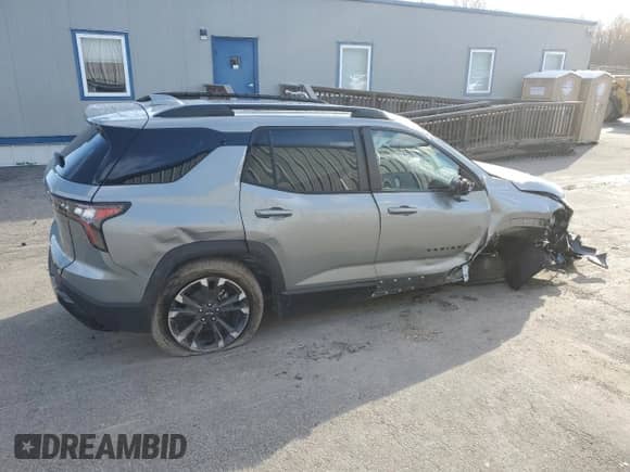 2025 Chevrolet Equinox AWD RS с VIN 3GNAXTEG8SL285728, выставлен на аукционе Copart как лот 51778115 с пробегом Не указан миль и Списание • Salvage title. История ставок и продаж доступна на DreamBid. Изображение 3.
