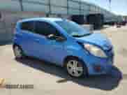2013 Chevrolet Spark LS with VIN KL8CB6S90DC601430, listed as a Copart auction lot 67749145 with 56,706 mi miles and Salvage title. Bid and sale history available at DreamBid. Image 4.