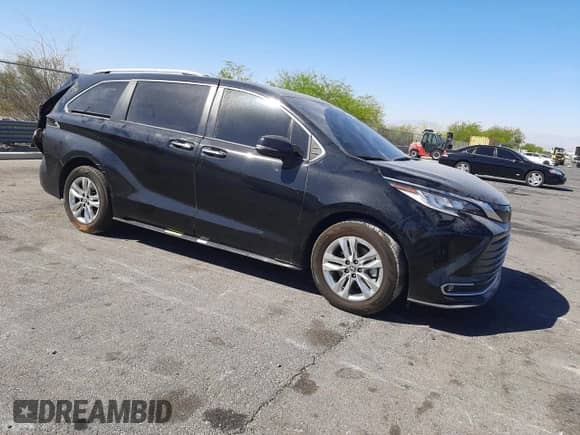 2023 Toyota Sienna Limited с VIN 5TDZRKEC3PS168542, выставлен на аукционе Copart как лот 54612155 с пробегом 85 381 миль миль и Списание • Salvage title. История ставок и продаж доступна на DreamBid. Изображение 4.
