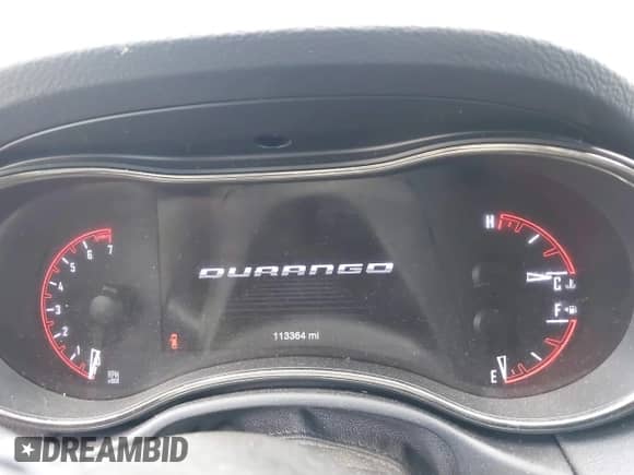 2018 Dodge Durango GT with VIN 1C4RDJDG4JC317403, listed as a IAAI auction lot 42806802 with 113,364 mi miles and . Bid and sale history available at DreamBid. Image 7.