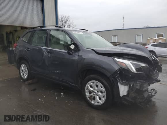 2023 Subaru Forester z VIN JF2SKACC6PH494621, wystawiony jako Copart lot #83776364 z przebiegiem Nie podano mil oraz Szkoda całkowita • Salvage title. Historia ofert i sprzedaży dostępna na DreamBid. Obrazek 4.